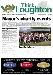 Mayor's charity events - Loughton Town Council