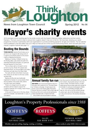 Mayor's charity events - Loughton Town Council