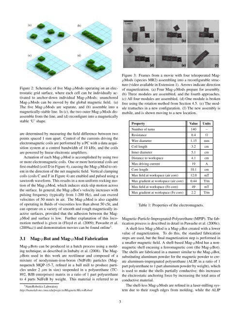 Assembly and Disassembly of Magnetic Mobile Micro-Robots ...