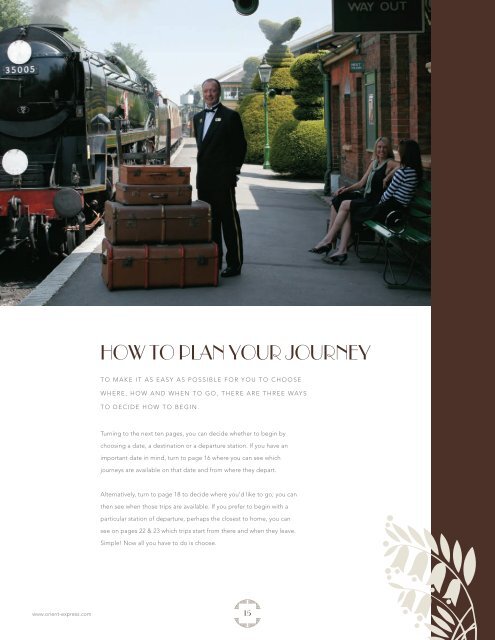 day trips and weekends on the british pullman - Orient-Express