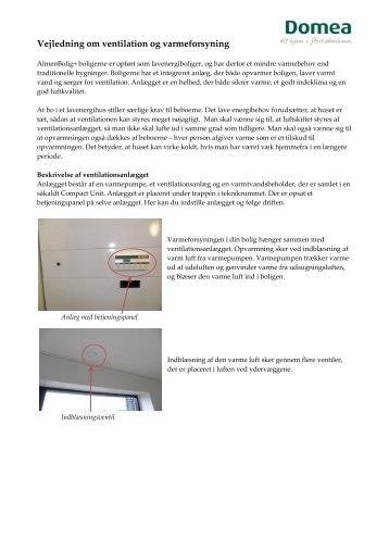 Varme Ventilation - Domea