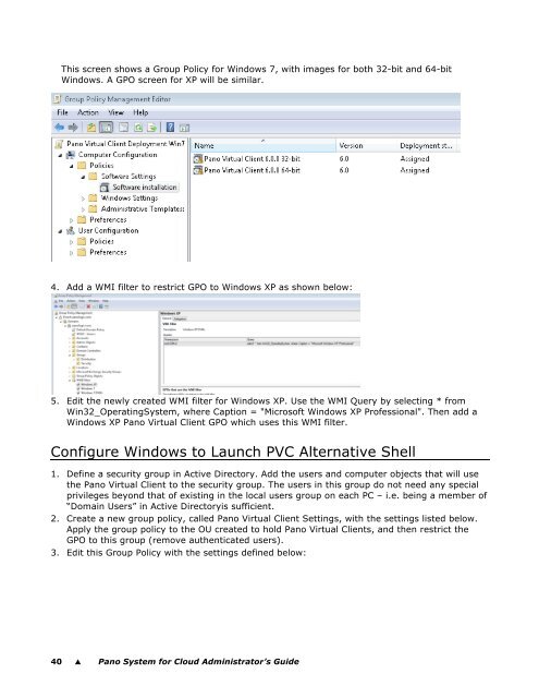 Pano System for Cloud Administrator's Guide - Pano Logic