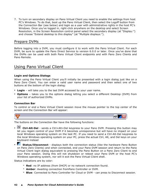 Pano System for Cloud Administrator's Guide - Pano Logic