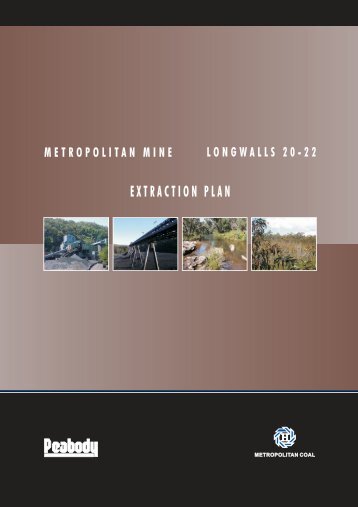 Metropolitan Mine Longwalls 20-22 Extraction Plan - Peabody Energy