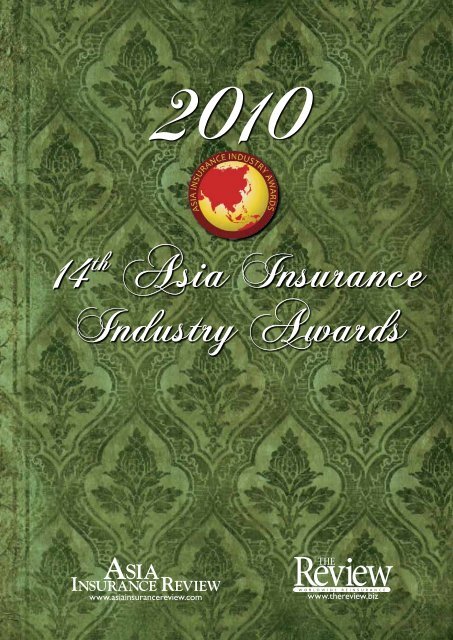 14th Asia Insurance Industry Awards 14th Asia Insurance Industry ...