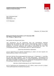 Antrag zur Tagesordnung - SPD-Ortsverein HimmelsthÃ¼r