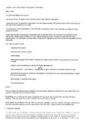 Fairbank Lake Camp Owners Association - City of Greater Sudbury