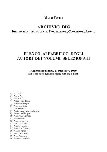 Autori dei volumi - Istituto di Teoria e Tecniche dell'Informazione ...