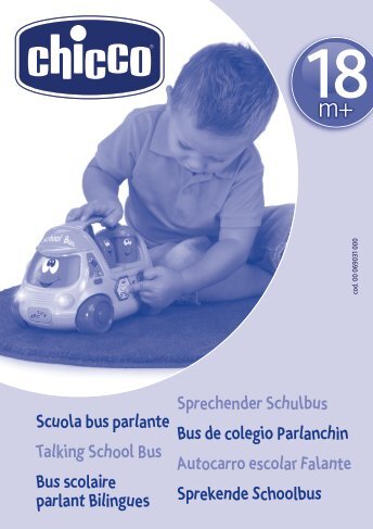 Scuola bus parlante Talking School Bus Bus scolaire parlant - Chicco