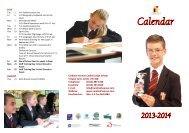 download latest calendar - Cardinal Heenan Catholic High School