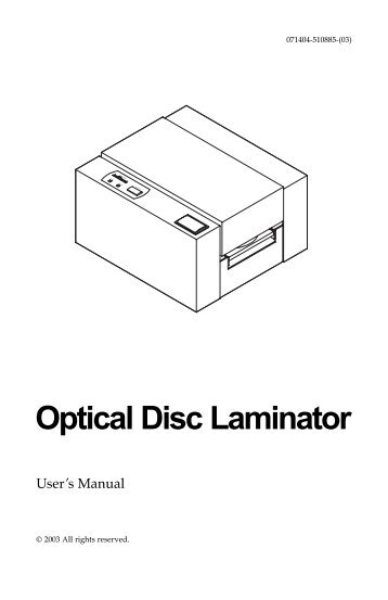 Accent Disc Laminator - Primera