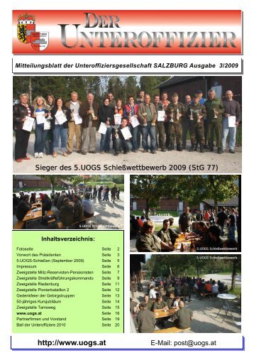 Zeitung 03/2009 - UOG - Salzburg