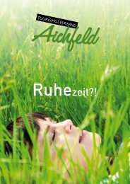 Ruhezeit?! - TOURISMUSVERBAND Aichfeld