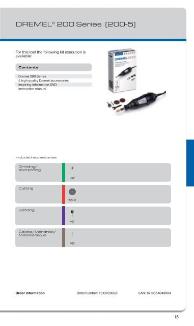 Dremel Catalogue 2012 - Tooled-Up.com