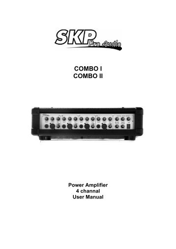 COMBO I COMBO II - SKP Pro Audio