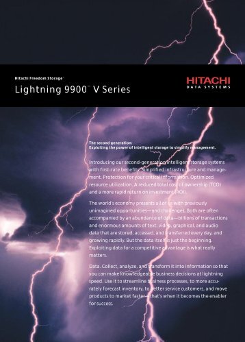 Lightning 9900 V Overview - Unylogix Technologies Inc.