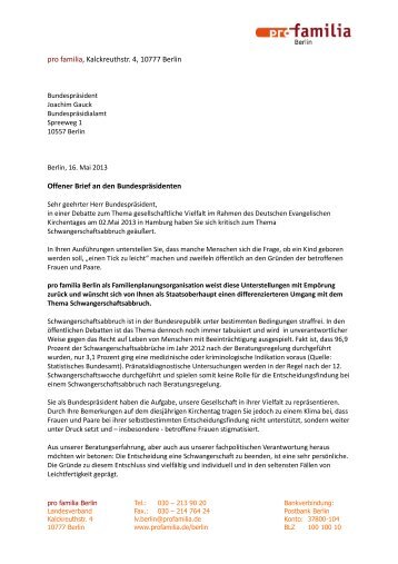 Online-Brief Gauck final - Netzwerk Frauengesundheit Berlin