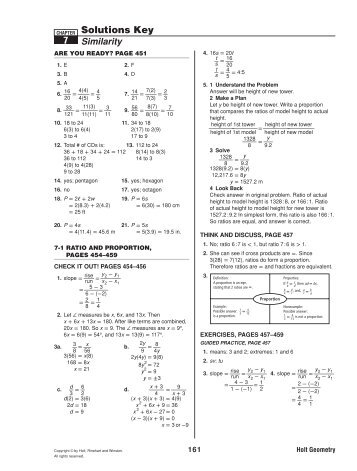 Geometry Ch 7 solutions key geo_ch_7_solutions_key.pdf - Peninsula