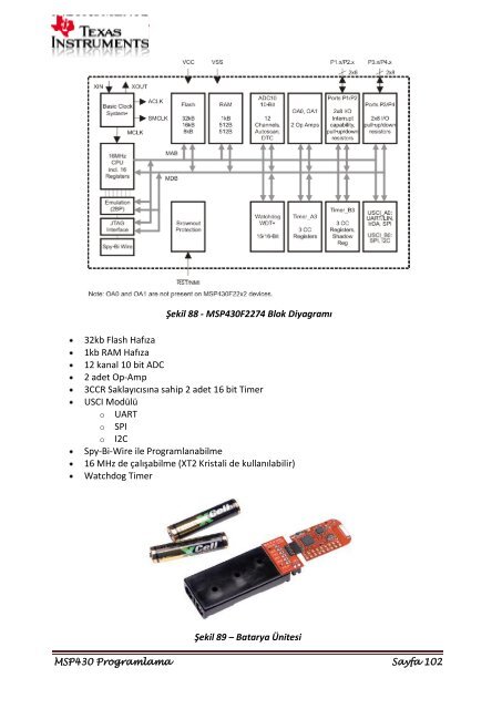 msp430-programlama-notlari-uygulamalar-bilgiler - 320Volt