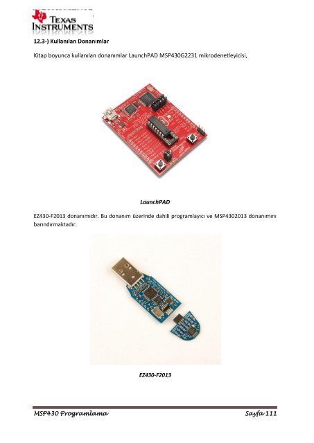 msp430-programlama-notlari-uygulamalar-bilgiler - 320Volt