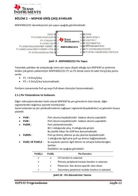 msp430-programlama-notlari-uygulamalar-bilgiler - 320Volt