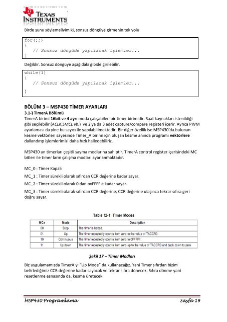 msp430-programlama-notlari-uygulamalar-bilgiler - 320Volt