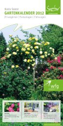 GarTenkalender 2012 - Wirtschaftsförderung Kreis Soest