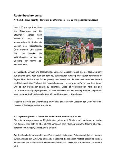 Monatsroute Oktober 2009 Nr. I - Wirtschaftsförderung Kreis Soest