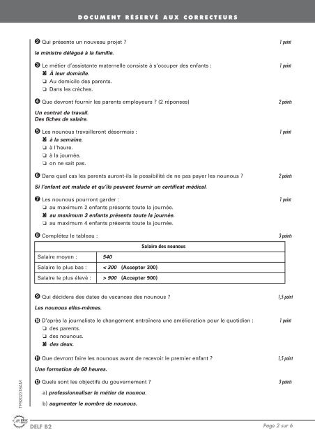 2/DELF B2 correcteur* - Insuf-FLE...