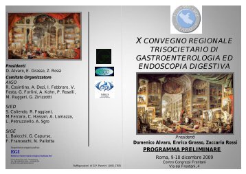 X Convegno Trisocietario AIGO-SIED-SIGE Lazio Roma ... - TC Group