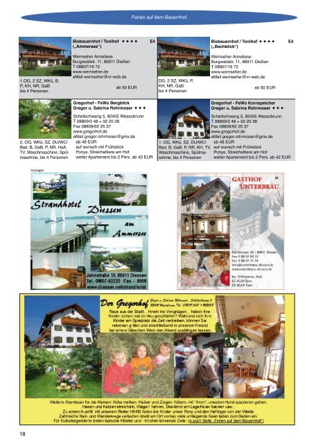 Tourist-Info-Diessen am Ammersee