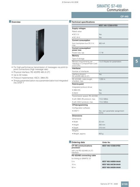 simatic s7-400 - Teknika Otomasyon