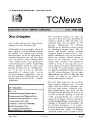 TCNews N. 21 - FIP Thematic Commision