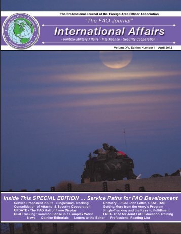 The FAO JOURNAL - Headquarters Marine Corps