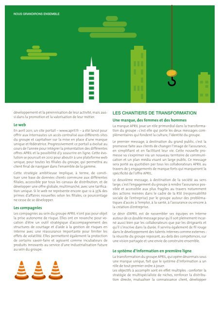 Le rapport annuel - April