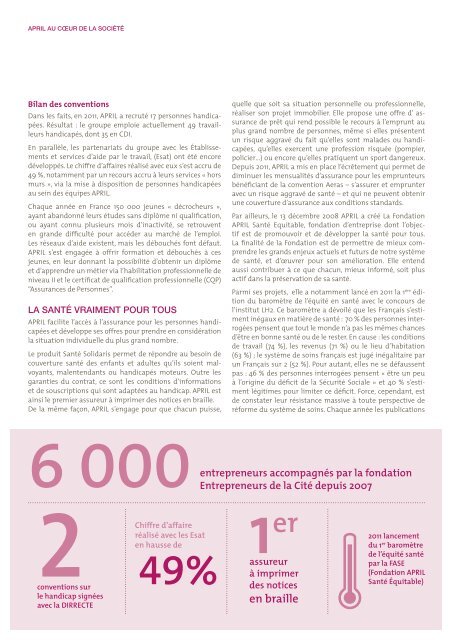 Le rapport annuel - April