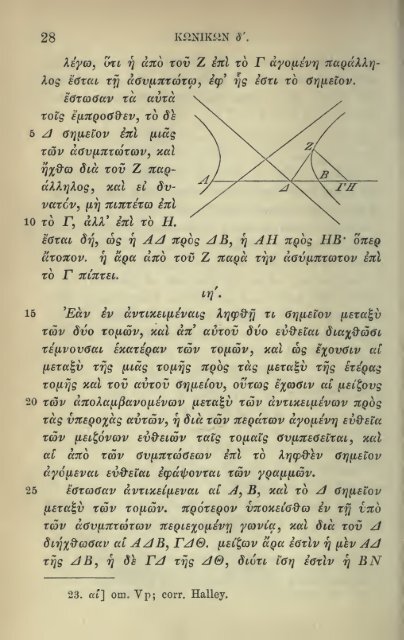 Apollonii Pergaei quae graece exstant cum ... - Wilbourhall.org