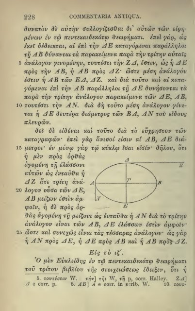 Apollonii Pergaei quae graece exstant cum ... - Wilbourhall.org