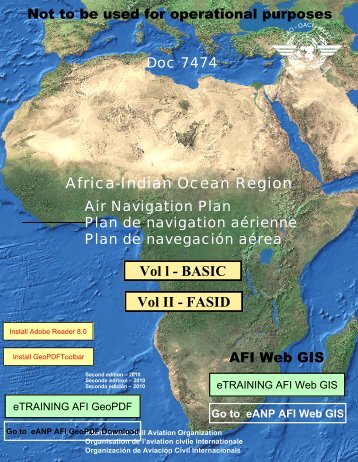 Africa-Indian Ocean Region - ICAO Public Maps