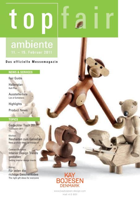 Exhibitors & Products  Ambiente - 3 CLAVELES - BUENO HERMANOS, S.A.