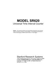 Universal time interval counter - ILRS