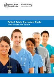 Patient Safety Curriculum Guide - libdoc.who.int - World Health ...