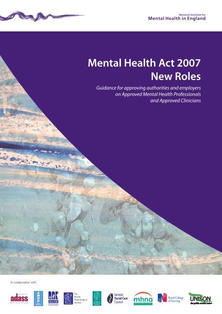 Mental Health Act 2007 New Roles National Mental Health 