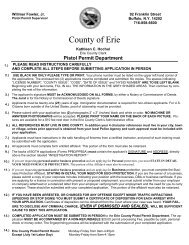 Pistol Permit Department - Erie County