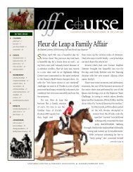 fleur de Leap a family affair - Southern Eventing and Dressage ...