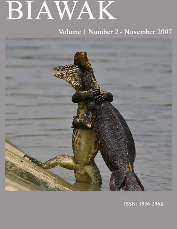 Vol. 1 No. 2 - International Varanid Interest Group