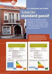 Jusqu'au standard passif - Plate-forme Maison Passive asbl