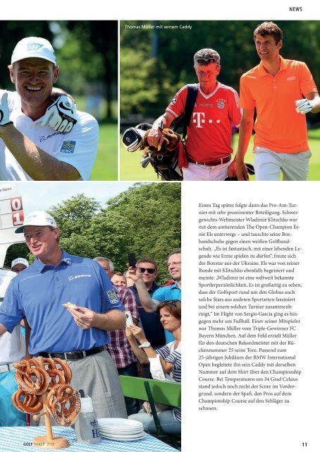 Ausgabe Juli 2013 - Golf Ticker