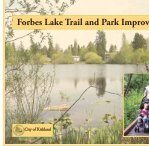 Forbes Lake Trail and Park Improvements - City of Kirkland