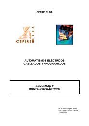 Automatismos y cuadros elctricos - CEFIRE de Elda